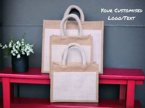 Personalised burlap bags online