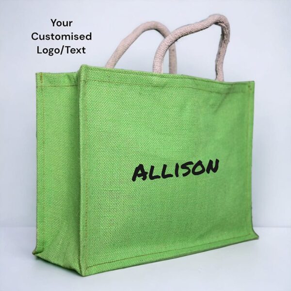 Personalised burlap bags online