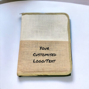 Burlap gift bags