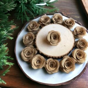 Jute roses